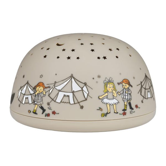 Pippi, Nattlampa med stjärnhimmel och musik