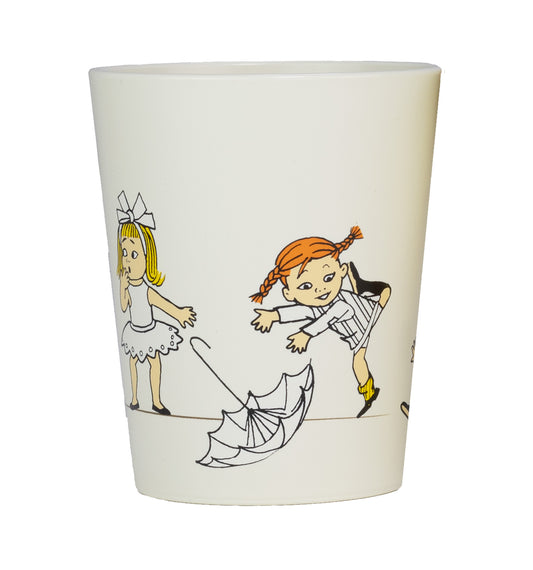 Pippi Cirkus, Tumblermugg, beige