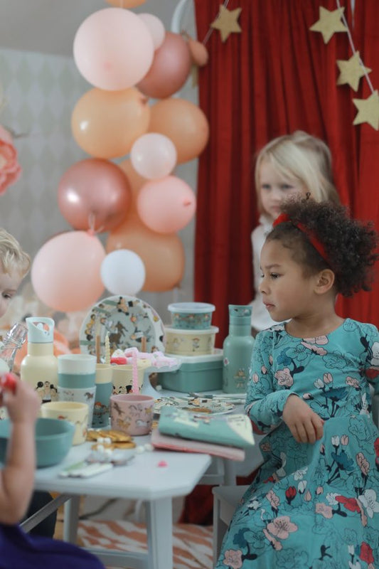 Pippi Cirkus, Flat tallrik, grön