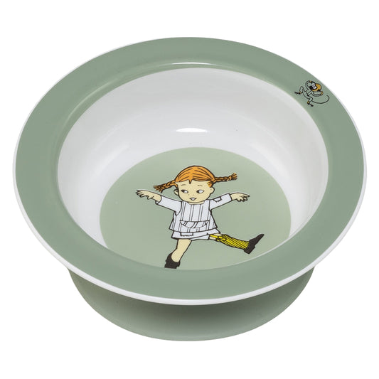 Pippi Cirkus, Sugkoppstallrik, grön