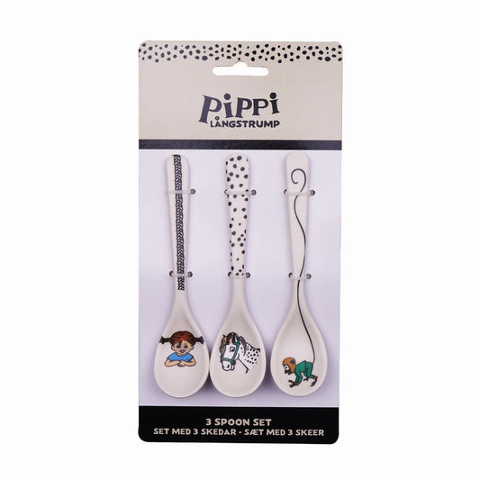 Pippi skedar 3 pack