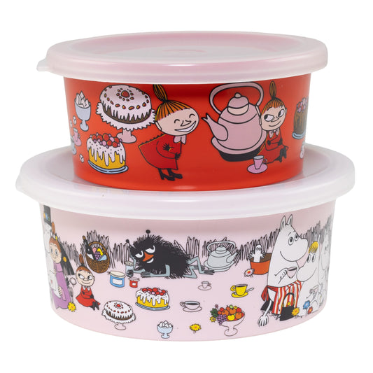 Mumin Lilla My, Snackbox, 2-pack