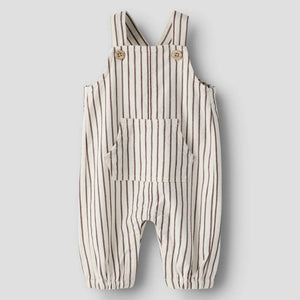 Name It randig jumpsuit med hängslen