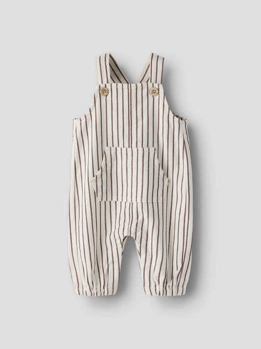 Name It randig jumpsuit med hängslen