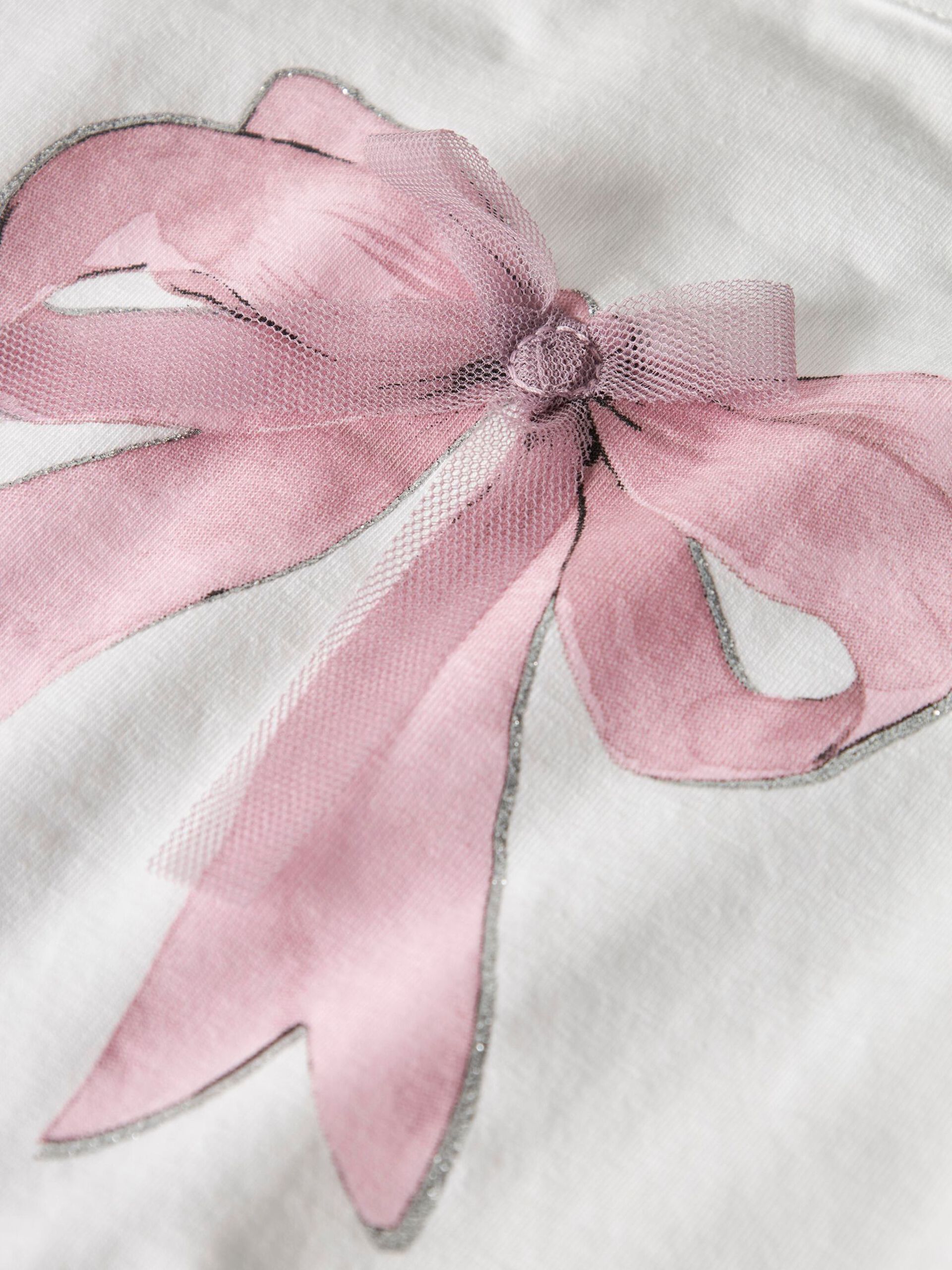Name it Skaty långärmad topp – Rosett
