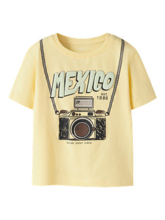 Name it Holli T-shirt – Mexico Yellow