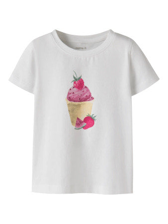 Name it Jovinas T-shirt – Glassprint vit