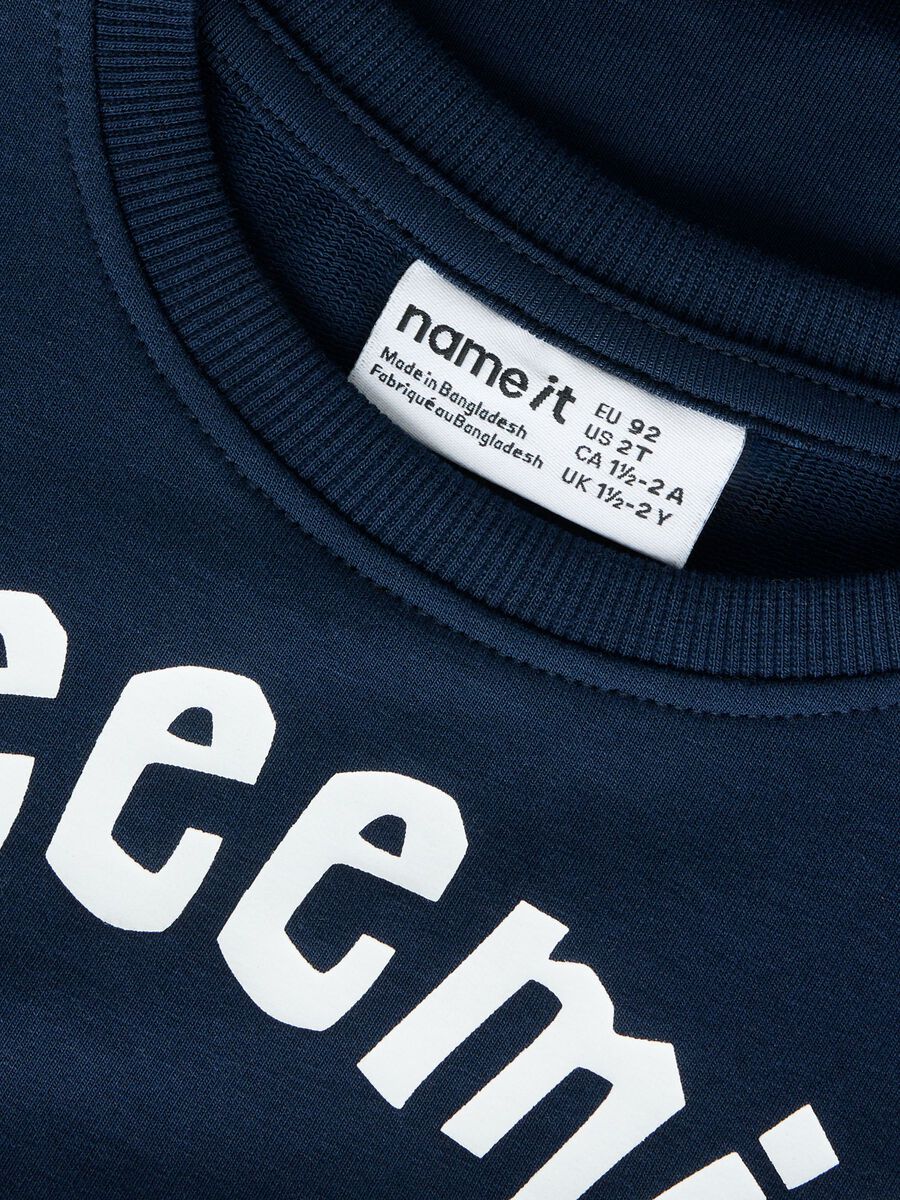 Name it Maska Emil sweatshirt – Mörkblå