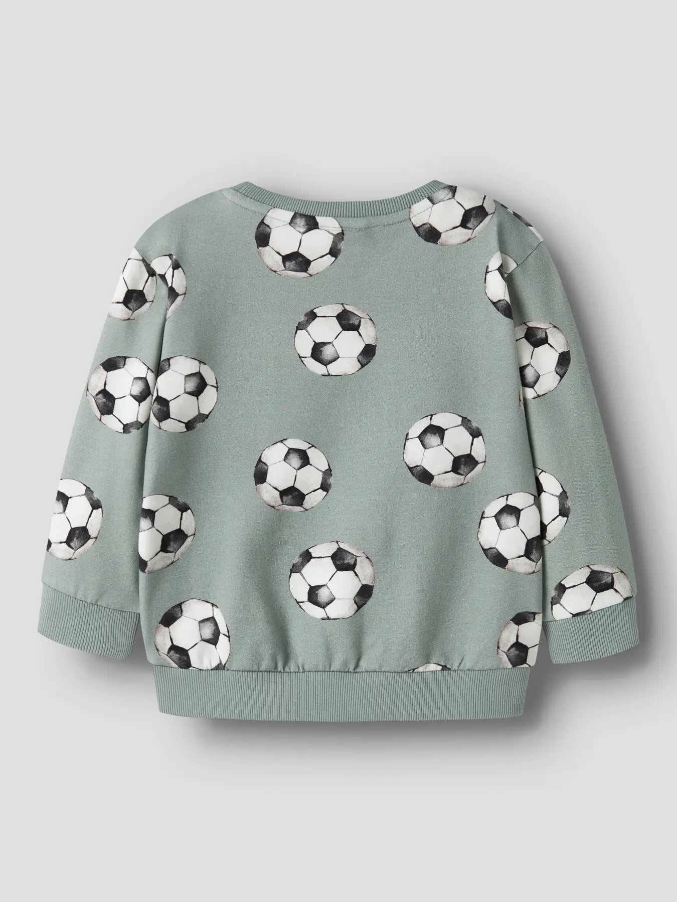 Name It Louie sweatshirt med fotbollsmönster