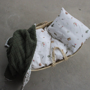 Beskow Tomtebobarnen, Påslakanset, vagn/vagga, beige