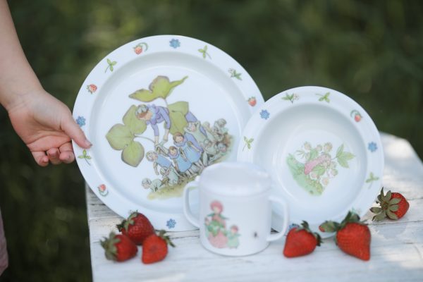 Beskow Blomsterbarn, Barnservis, 3-del