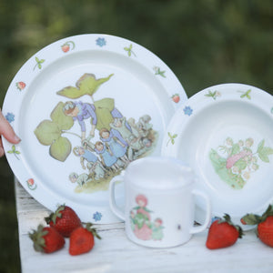Beskow Blomsterbarn, Barnservis, 3-del