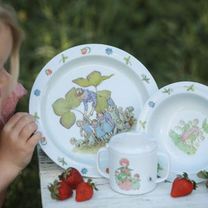 Beskow Blomsterbarn, Barnservis, 3-del