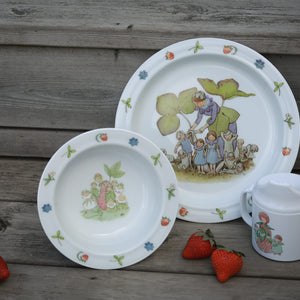 Beskow Blomsterbarn, Barnservis, 3-del