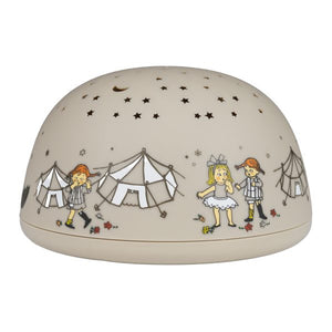 Pippi, Nattlampa med stjärnhimmel och musik