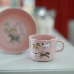 Pippi Cirkus, Mugg med handtag, rosa