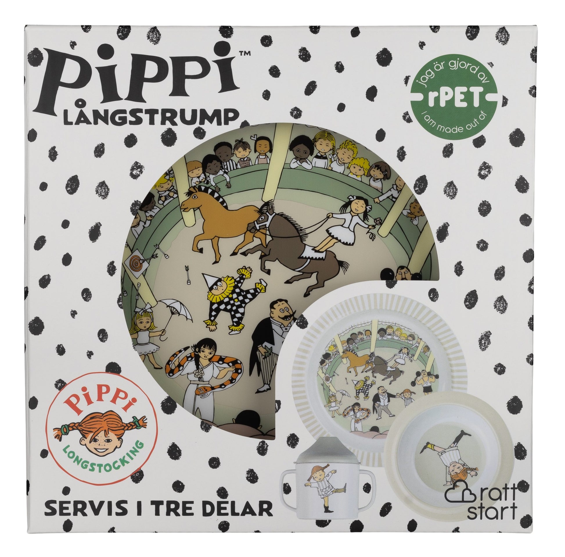 Pippi Cirkus, Barnservis, 3-del