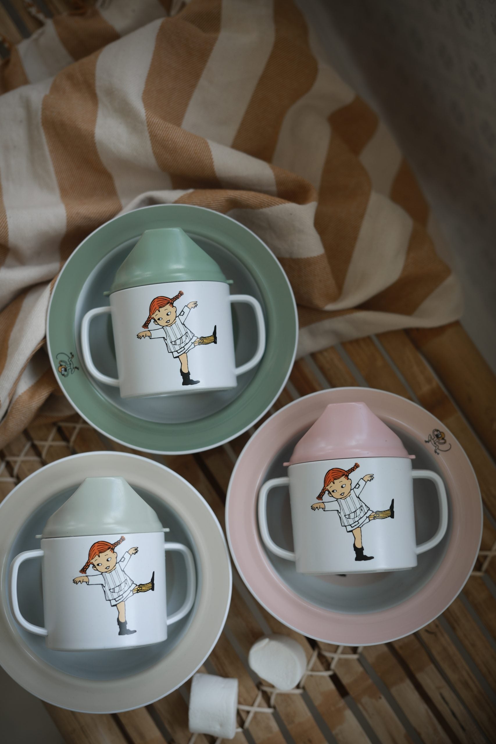 Pippi Cirkus, Pipmugg, rosa