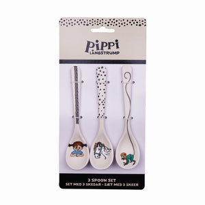 Pippi skedar 3 pack