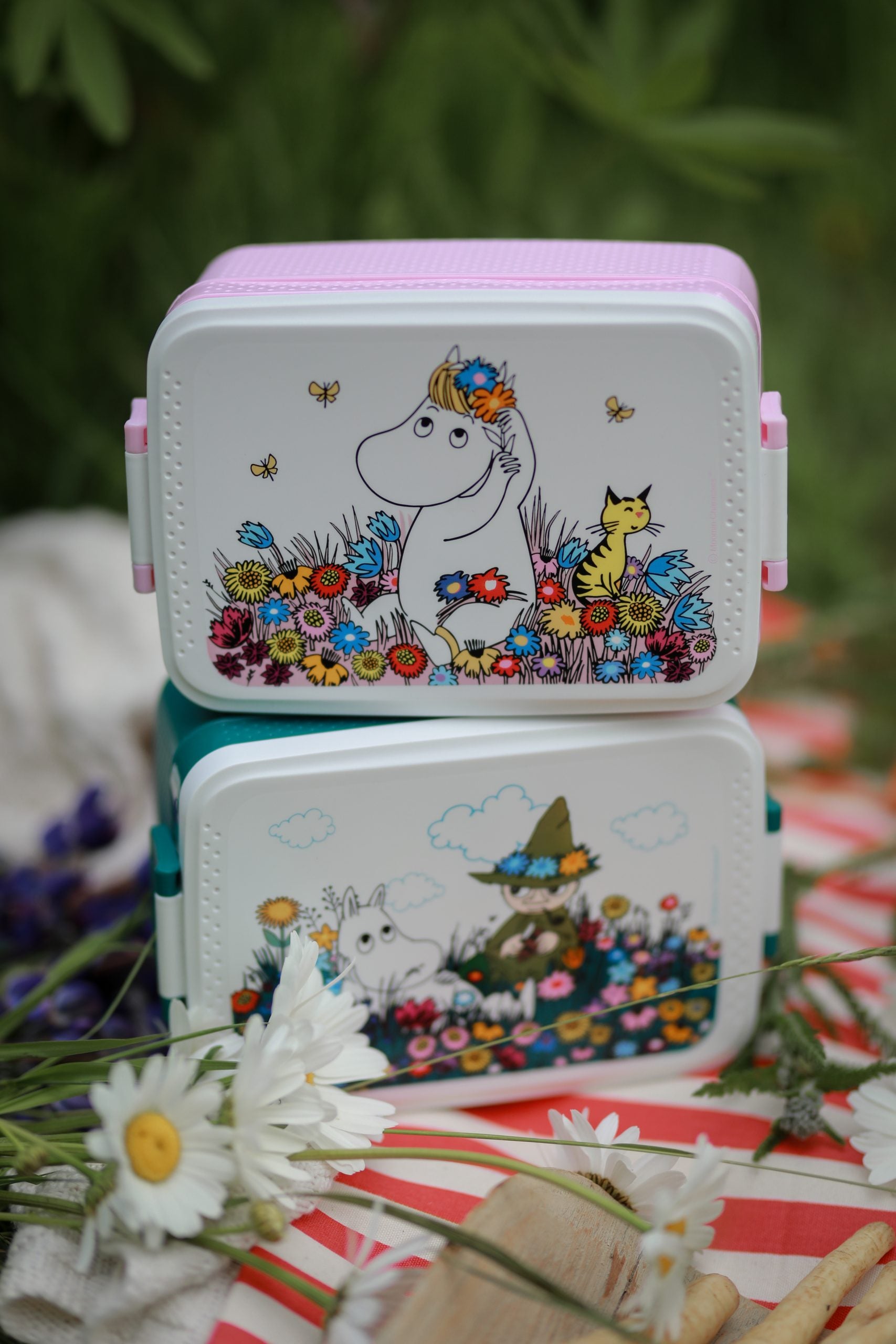 Mumin Äng, Lunchlåda, rosa