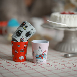 Mumin Picknick, Tumblermugg, rosa