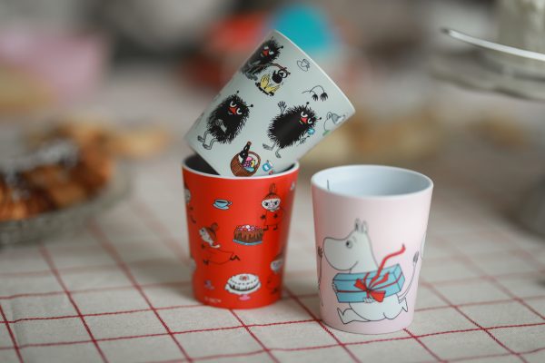 Mumin Lilla My, Tumblermugg, röd