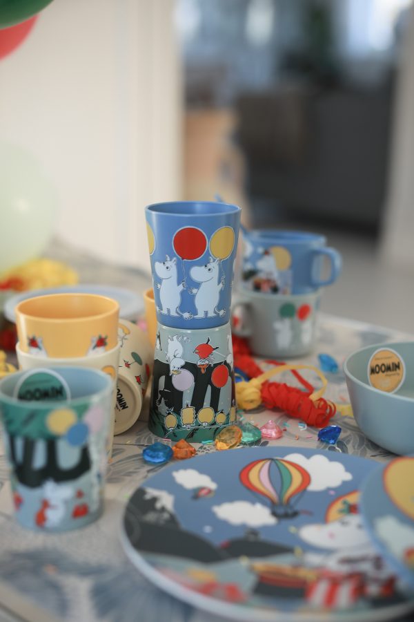 Mumin Festligheter, Flat tallrik