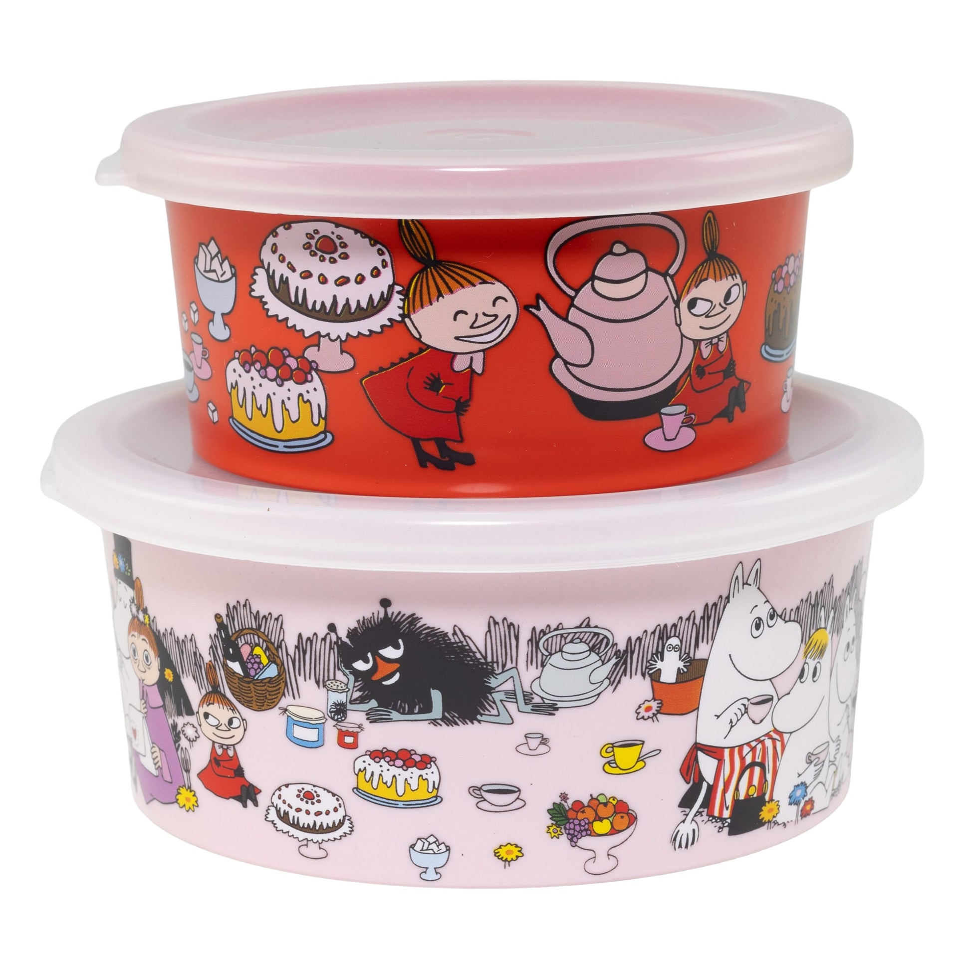Mumin Lilla My, Snackbox, 2-pack