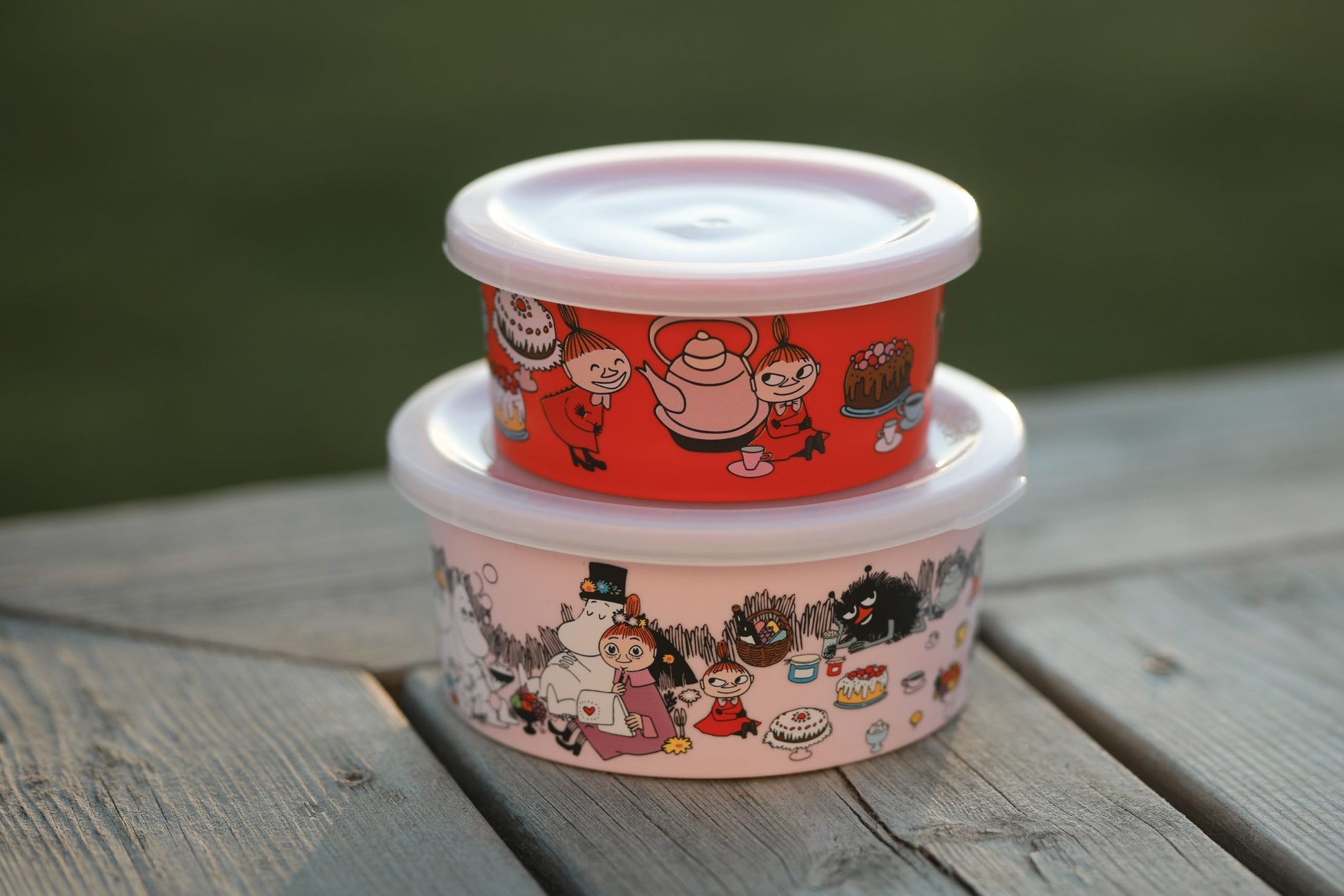 Mumin Lilla My, Snackbox, 2-pack