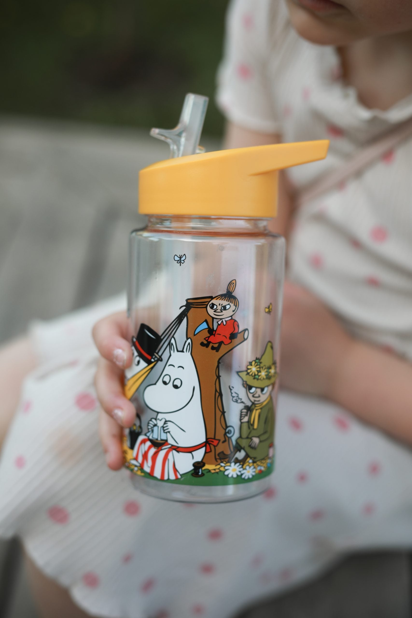Mumin Skärgård, Vattenflaska i plast