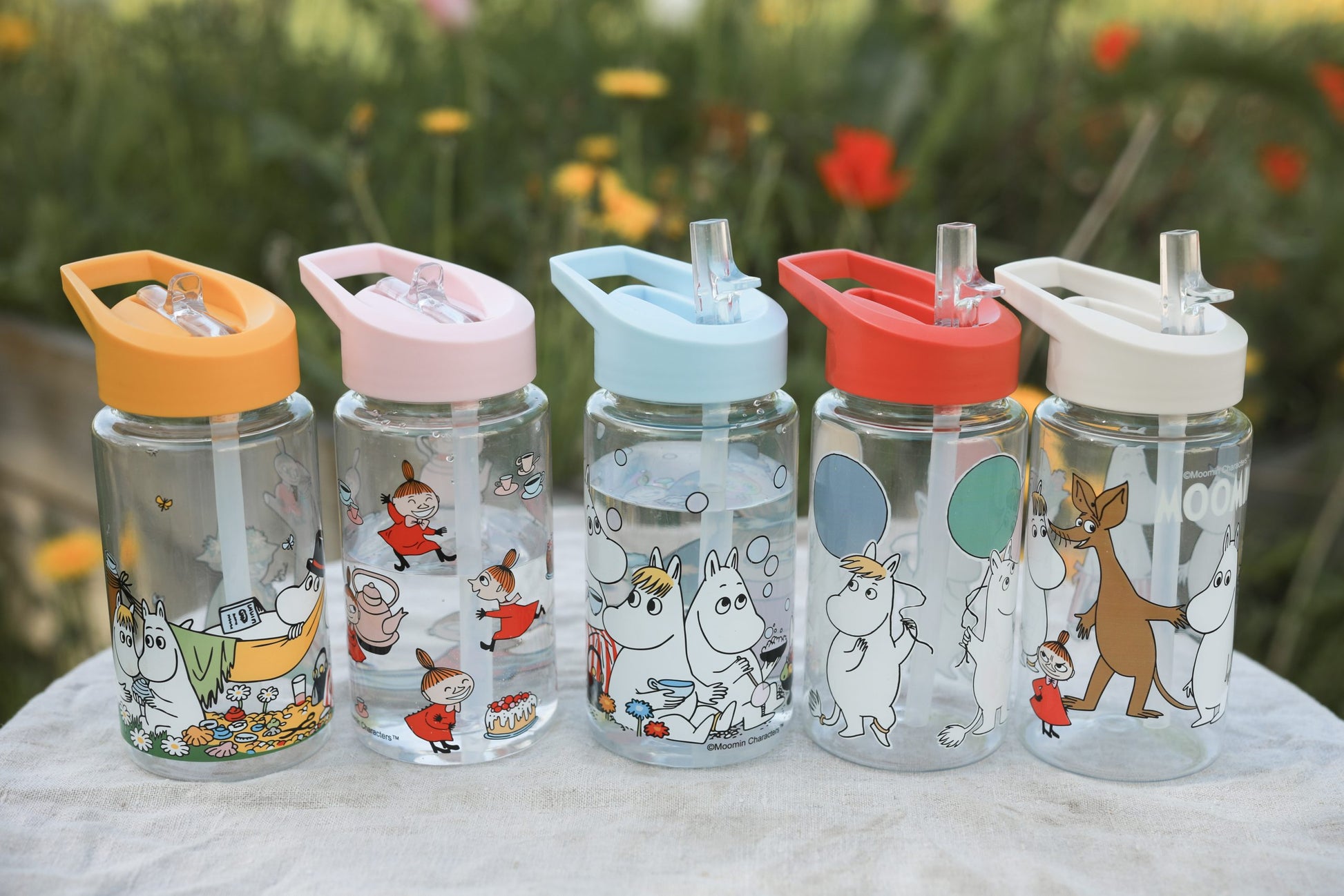 Mumin Skärgård, Vattenflaska i plast