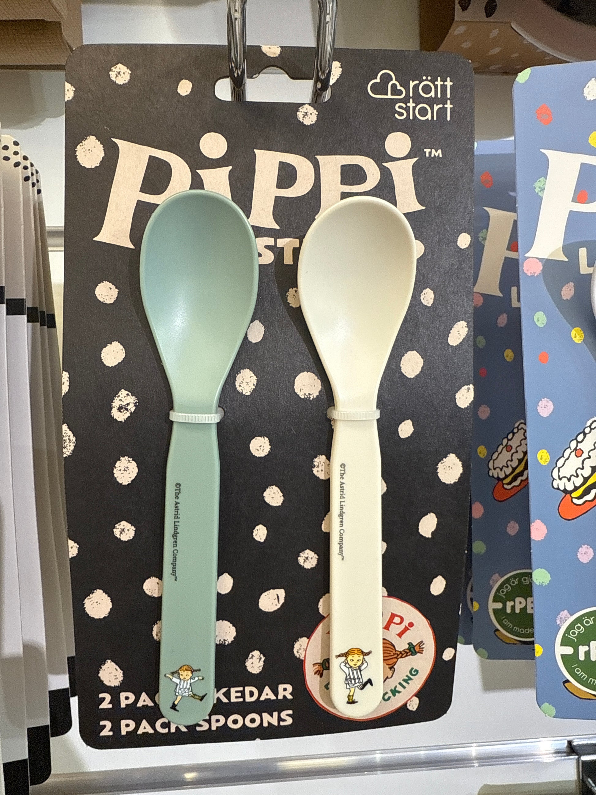 Pippi Långstrump, skedar, 2-pack