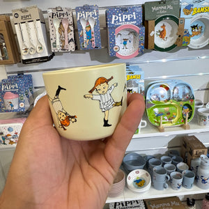 Pippi Cirkus, Mugg med handtag, gul