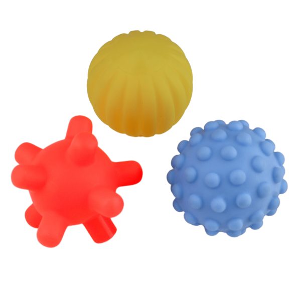 Badleksak, Aktivitetsbollar, 3-pack