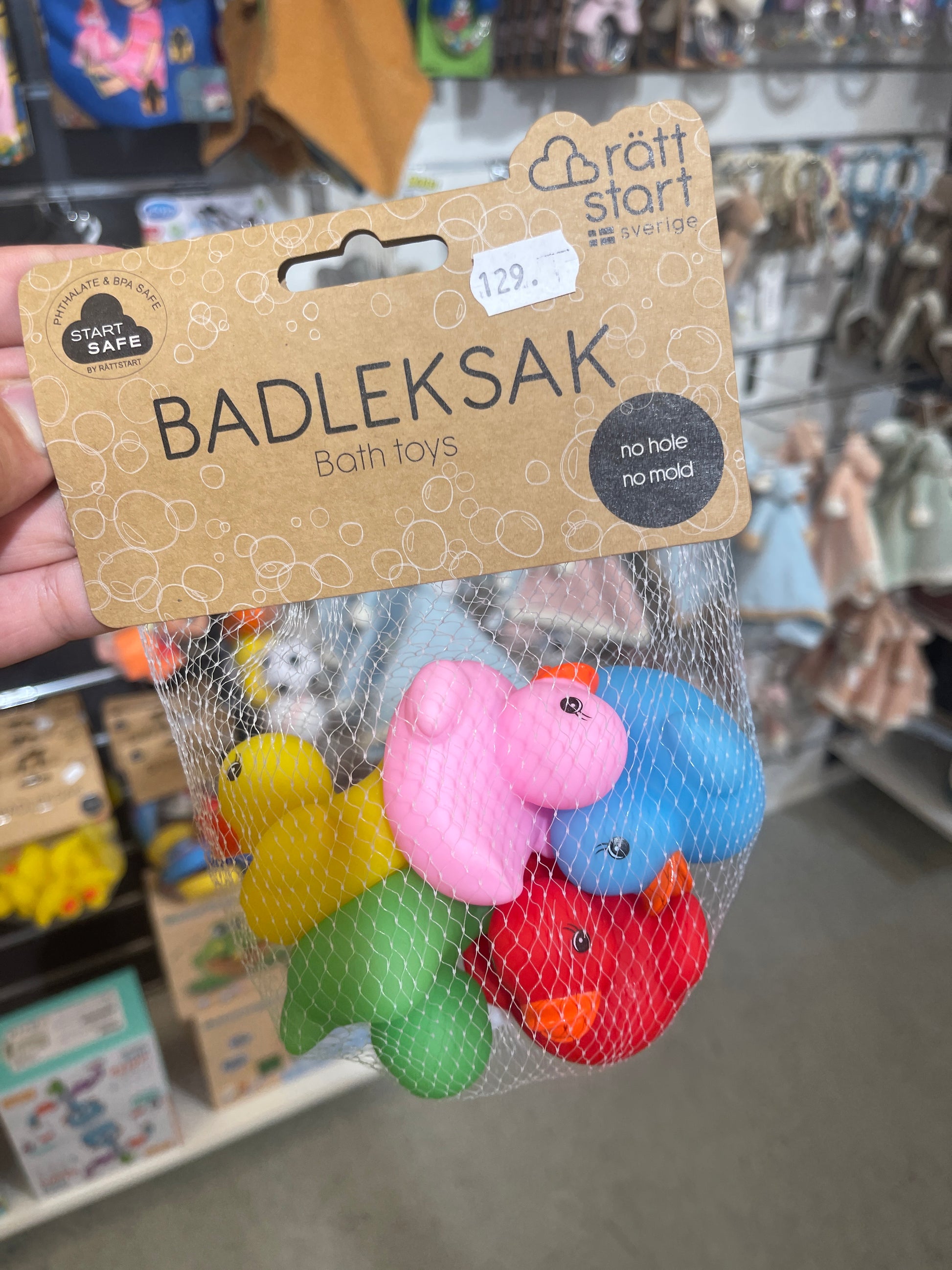 Badleksaker, Ankor, 5-pack