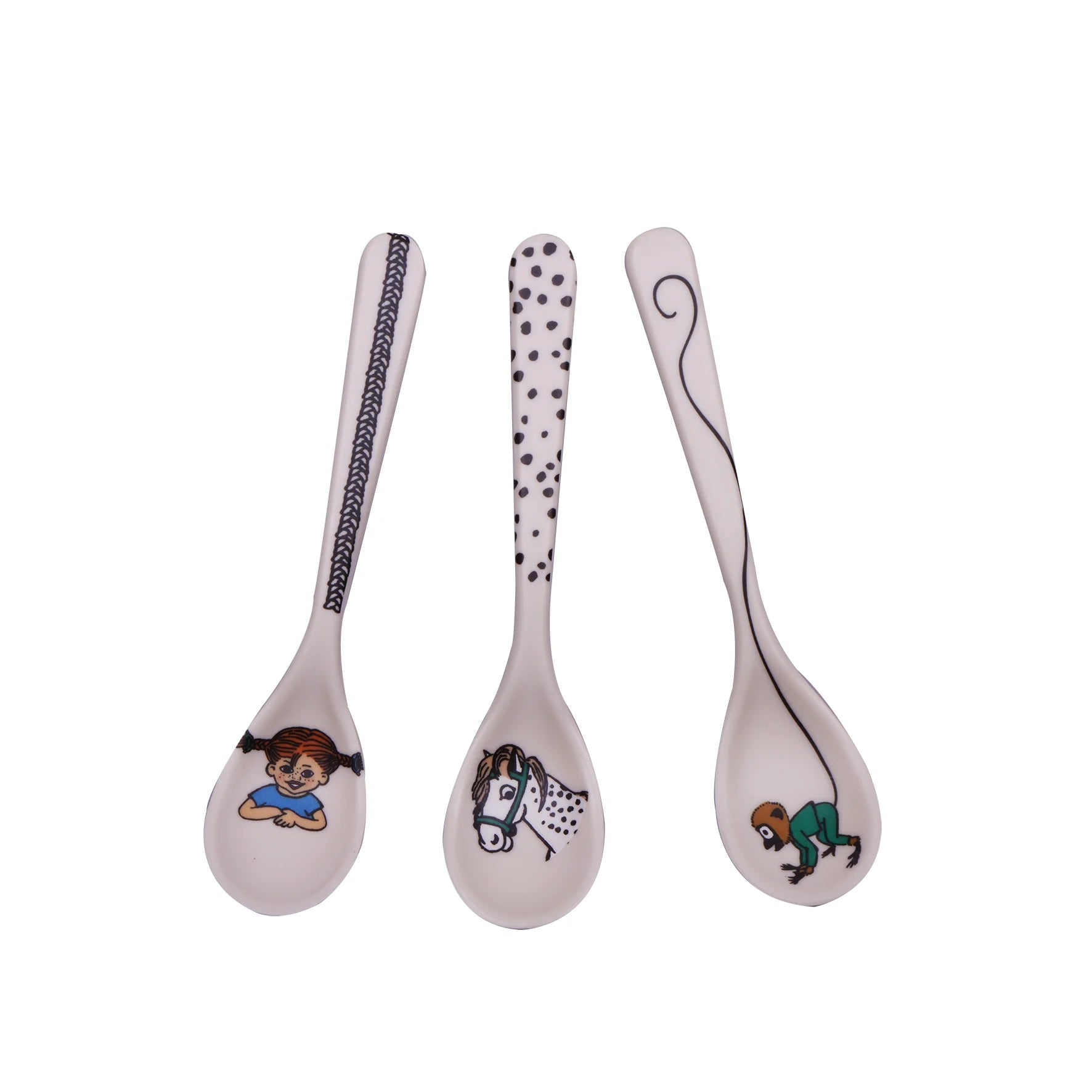 Pippi skedar 3 pack