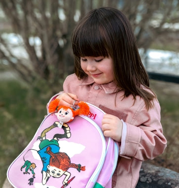 Micki - Pippi Långstrump Ryggsäck, Rosa