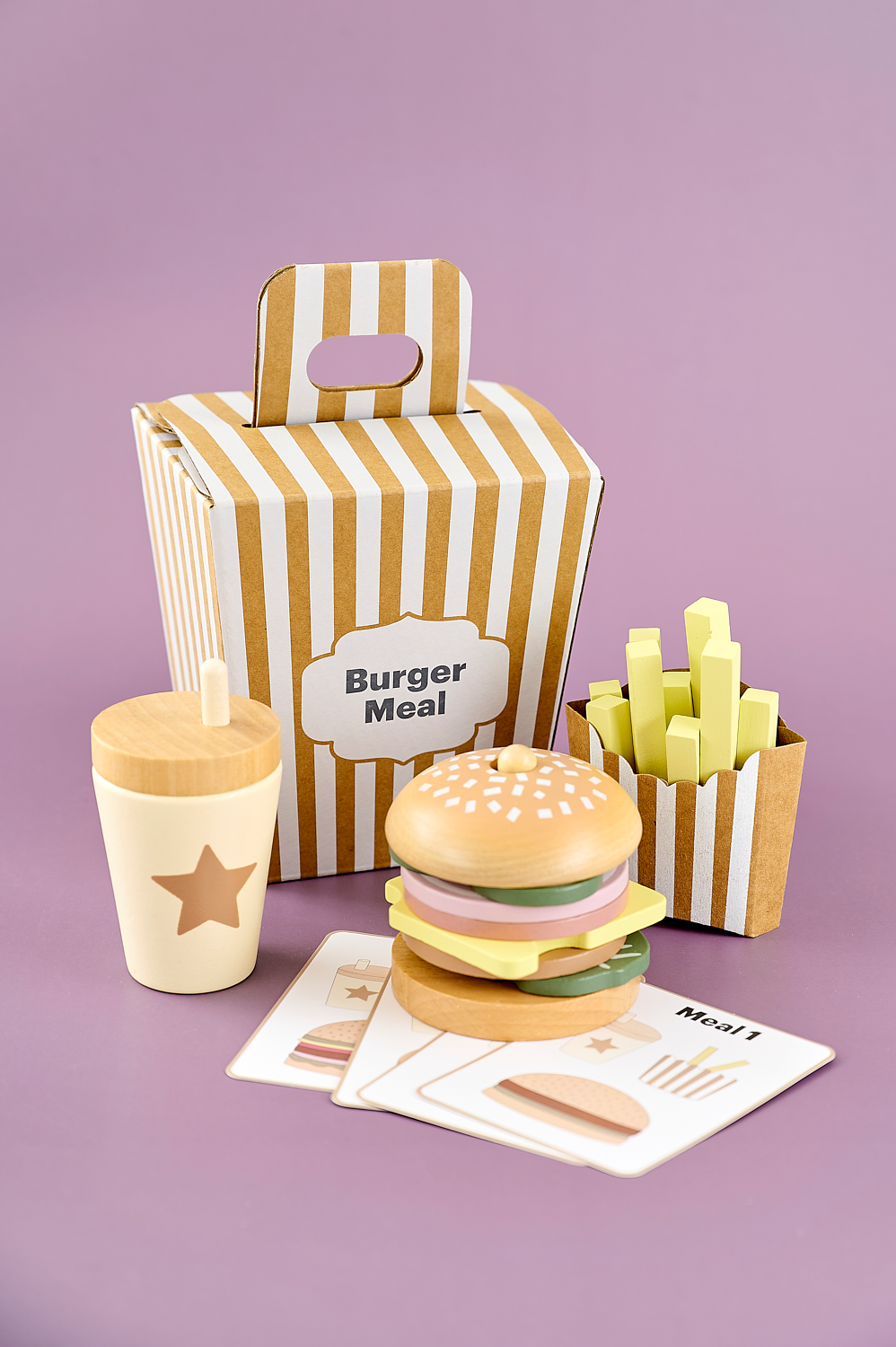 Stapelbar hamburgare