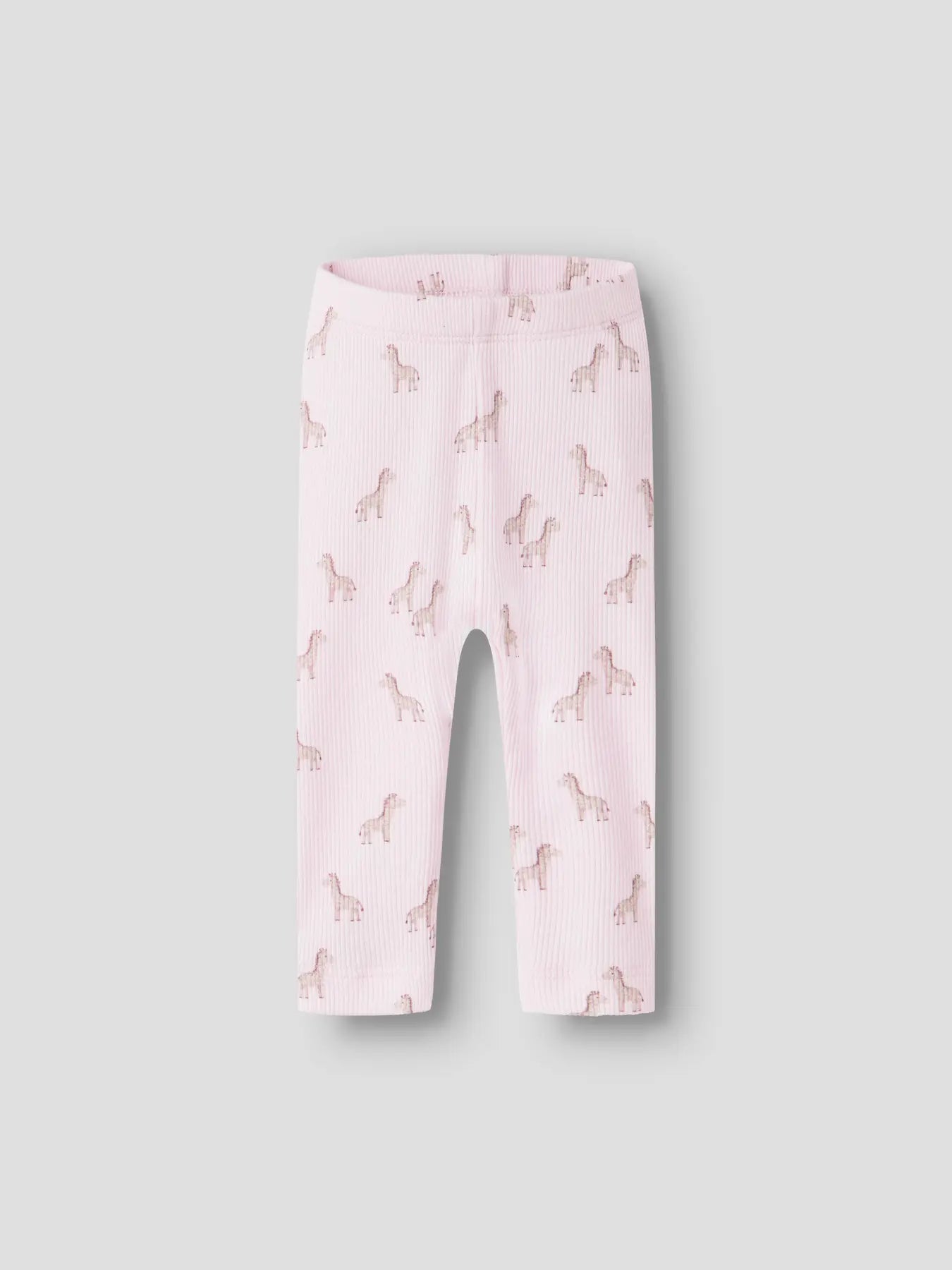 Name it Halena leggings – Giraff rosa