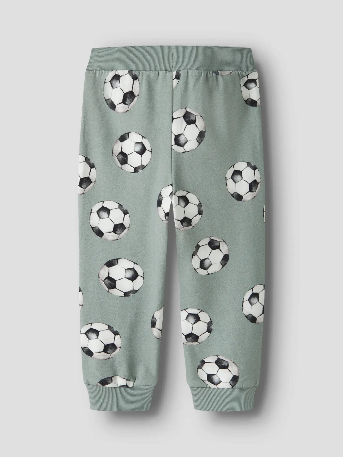 Name It Louie mjukisbyxor med fotbollsmönster