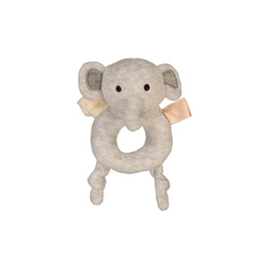 Ring rattle grey elephant