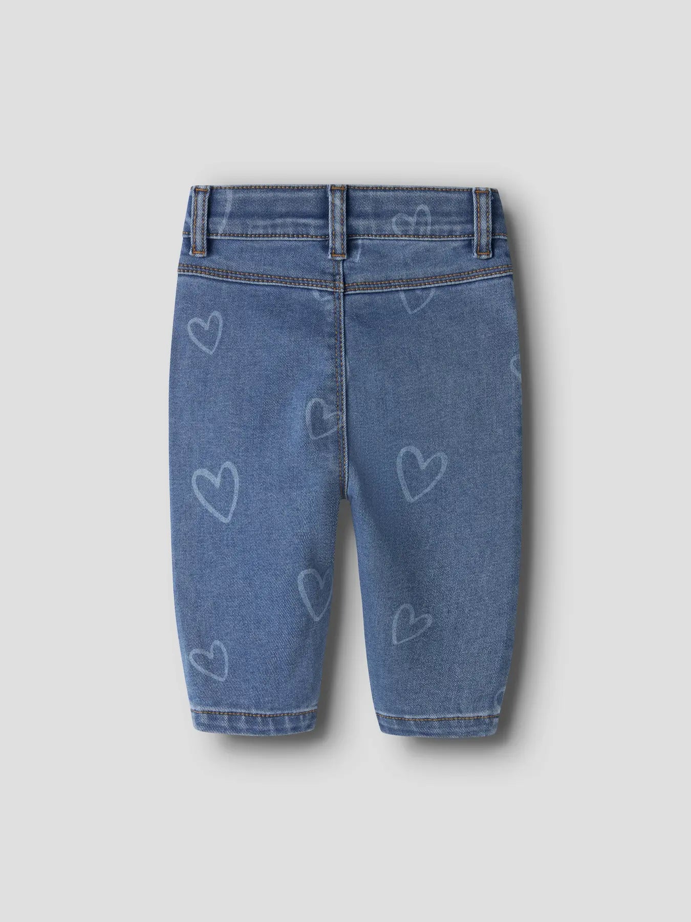 Name It Rose jeans med hjärtan
