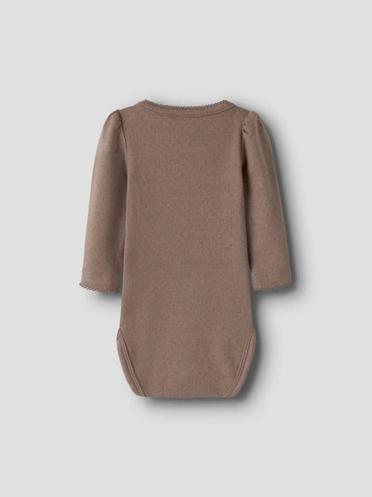 Name It Louisa långärmad ribbad body
