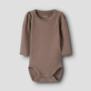 Name It Louisa långärmad ribbad body