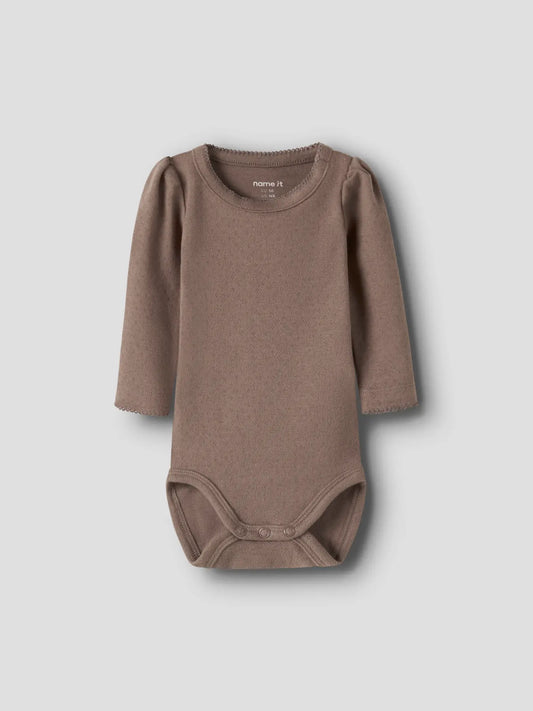 Name It Louisa långärmad ribbad body